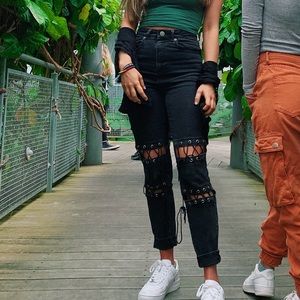 ASOS high waisted jeans